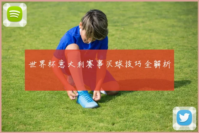 世界杯意大利赛事买球技巧全解析